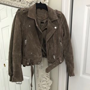 Blank NYC Suede Moto Jacket